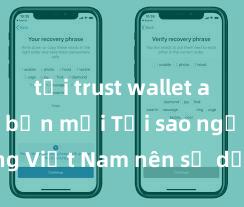 tải trust wallet apk phiên bản mới Tại sao người dùng Việt Nam nên sử dụng Trust Wallet? Lợi ích và rủi ro